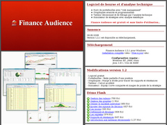 Détails : Finance Audience - Logiciel de bourse et d'analyse technique